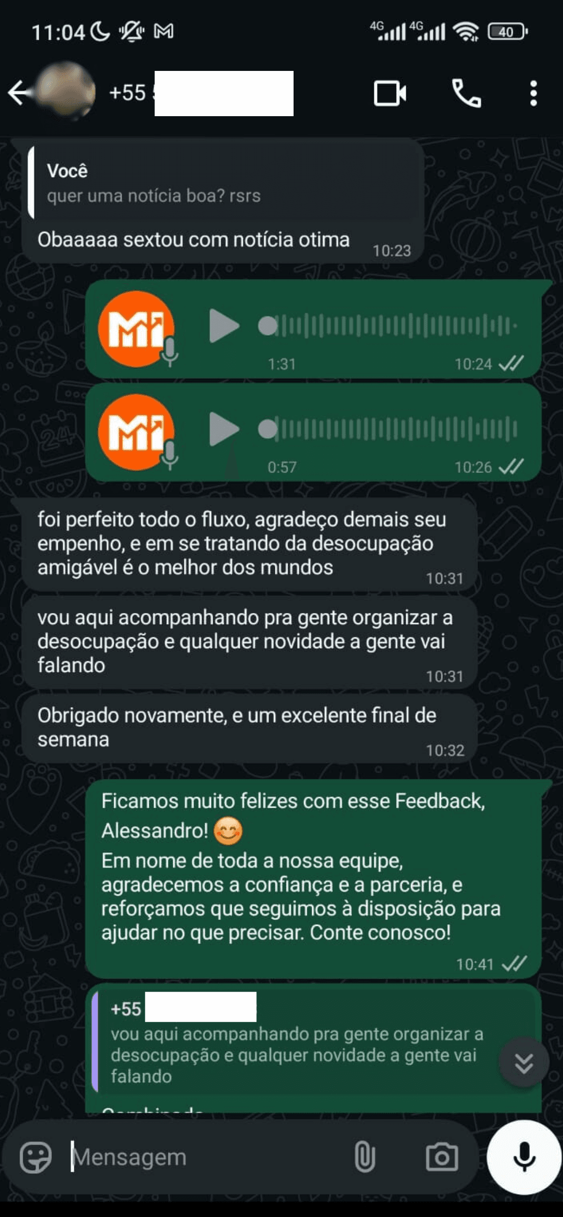 Depoimento do Alessandro